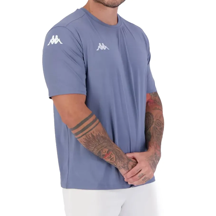 Kappa Camiseta EKP211922-044 M LAWSON Chumbo Poliester -1-